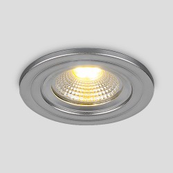 Встраиваемый точечный LED светильник(9902 LED 3W COB SL серебро)