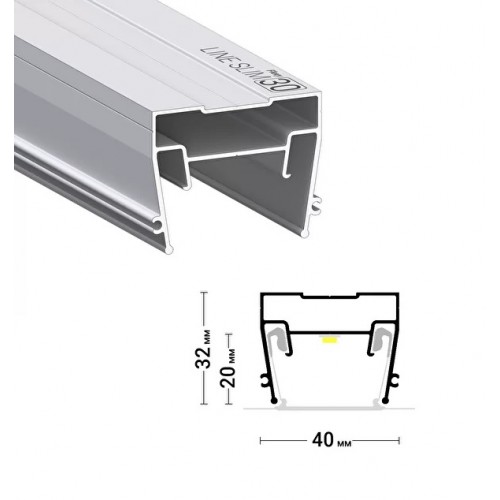 LINE 30 SLIM (7321) Световые линии 3см 2м