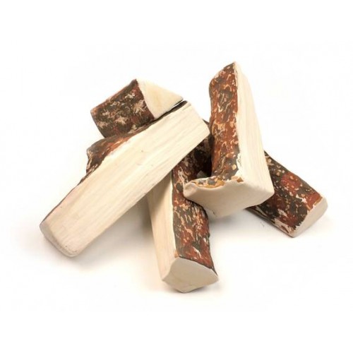 Керамические дрова сосна колотая - 5 шт (в наличии и под заказ)
