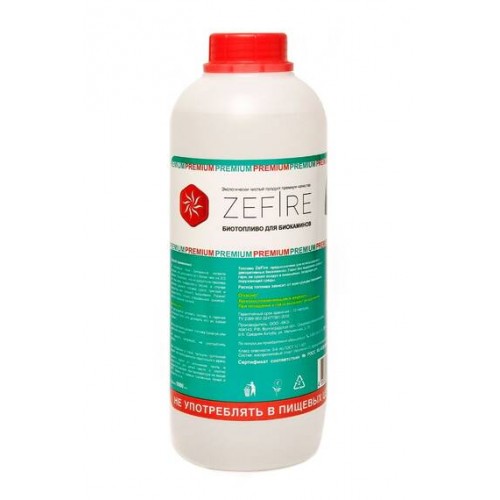 Биотопливо ZeFire Premium 1 литр (двойная очистка) (в наличии и под заказ)